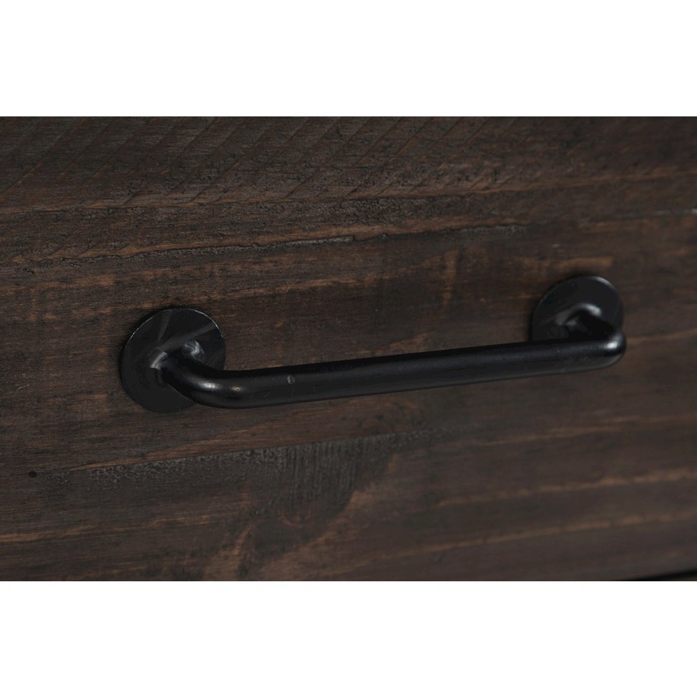 Madison County Rustic Reclaimed Solid Wood Farmhouse USB Charging Nightstand