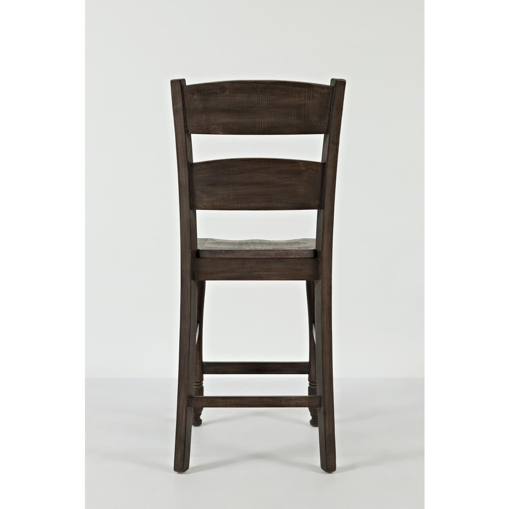 Ladderback Counter Stool - Barnwood, Set of 2