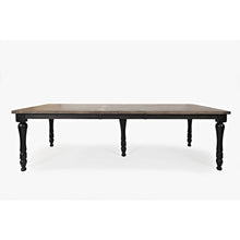 Madison County Rustic Reclaimed Pine Farmhouse Rectangle Extension Dining Table