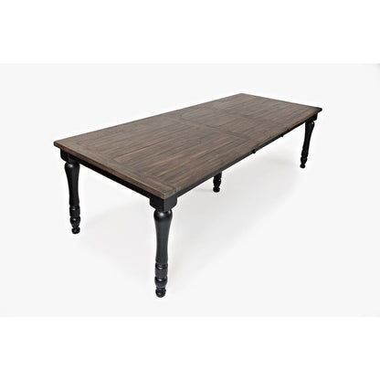 Madison County Reclaimed Pine 106" Farmhouse Nine-Piece Dining Set