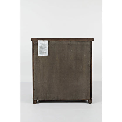 Rustic Reclaimed Solid Wood Farmhouse 32" Barn Door Accent Cabinet