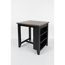 Rustic Reclaimed Solid Wood Farmhouse 3 Piece Counter Height Dining Set