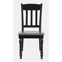 Madison County Rustic Reclaimed Pine Farmhouse Slatback Dining Chair (Set of 2)