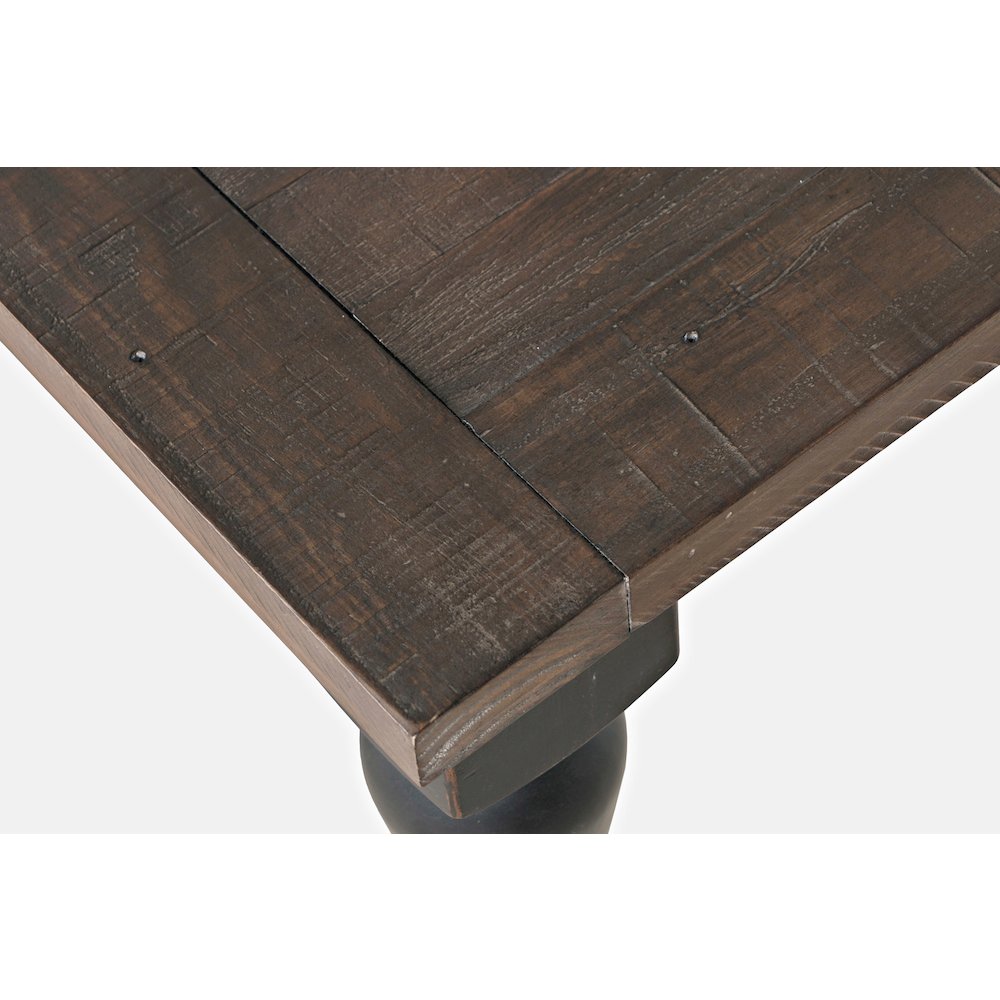 Madison County Rustic Reclaimed Solid Wood Farmhouse 78" Extension Dining Table