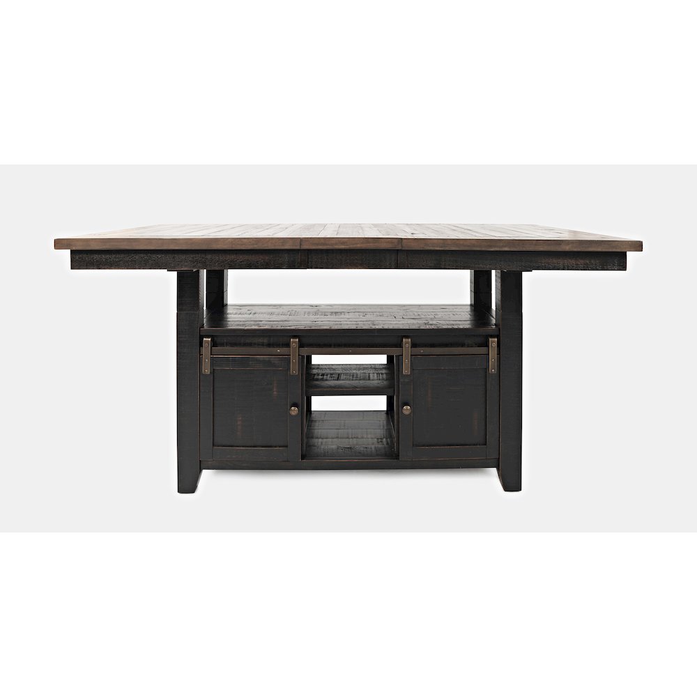 Rustic Reclaimed Solid Wood Farmhouse Adjustable Height 72" Dining Table