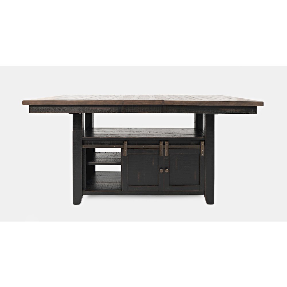 Rustic Reclaimed Solid Wood Farmhouse Adjustable Height 72" Dining Table