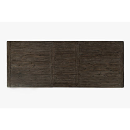 Madison County Rustic Reclaimed Pine Farmhouse Rectangle Extension Dining Table