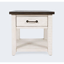 Madison County Rustic Reclaimed Pine Farmhouse Harris End Table