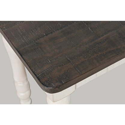 Madison County Rustic Reclaimed Solid Wood Farmhouse 54" Dining Bench