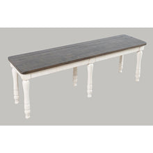 Madison County Rustic Reclaimed Solid Wood Farmhouse 54" Dining Bench