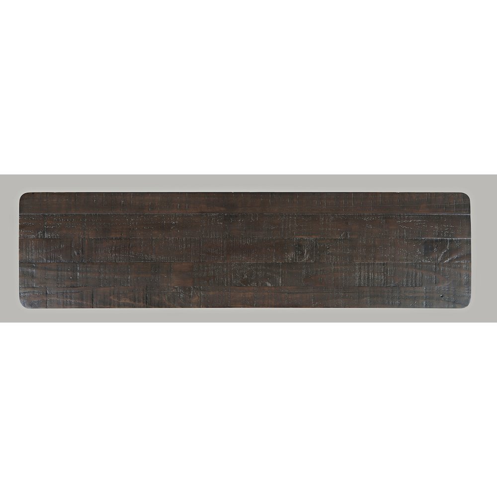 Madison County Rustic Reclaimed Solid Wood Farmhouse 54" Dining Bench