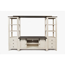 Rustic Reclaimed Pine Farmhouse Entertainment Center with 60'' TV Console