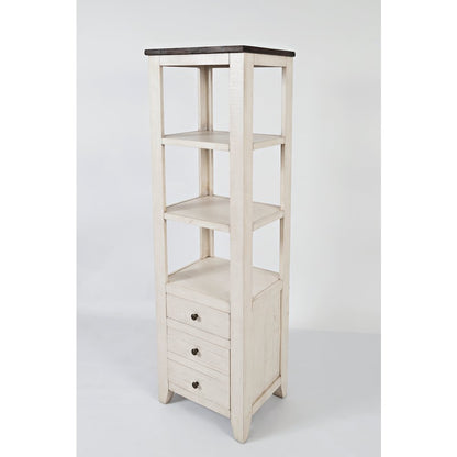 Madison County Rustic Reclaimed Solid Wood Farmhouse 22" Pier Bookcase