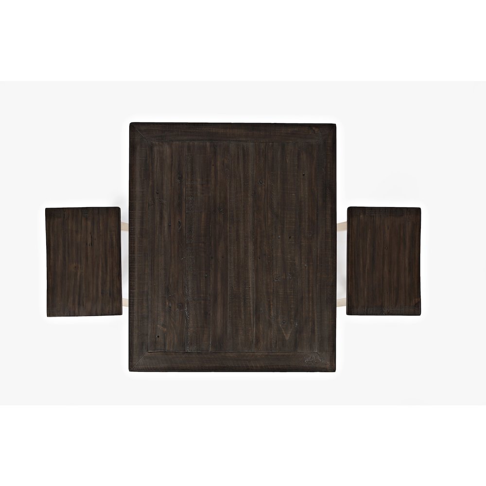 Rustic Reclaimed Solid Wood Farmhouse 3 Piece Counter Height Dining Set