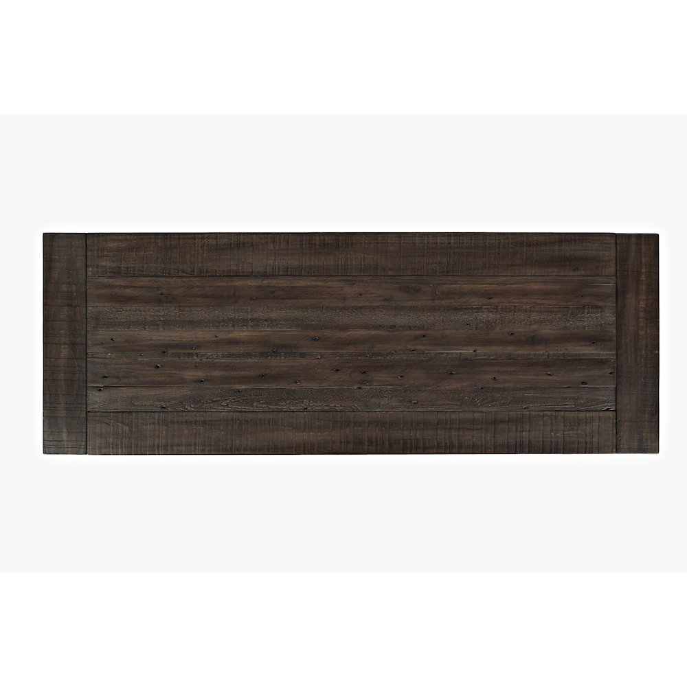 Madison County Rustic Reclaimed Solid Wood Farmhouse Sofa 50" Sofa Table