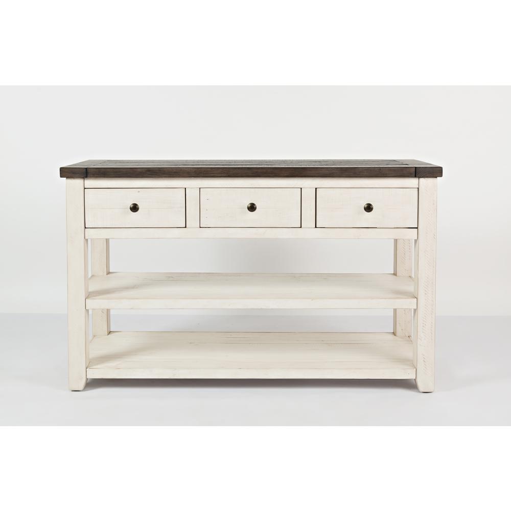 Sofa/Media Table - Vintage White