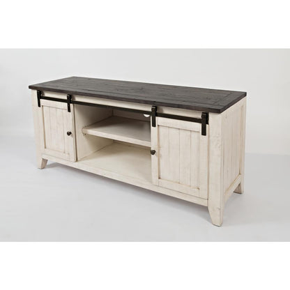 60" Console - Vintage White