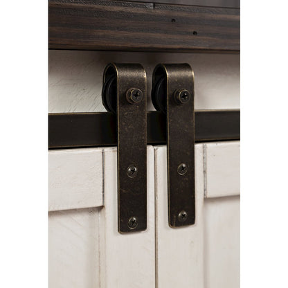 Madison County Rustic Reclaimed Pine Farmhouse Hutch Server