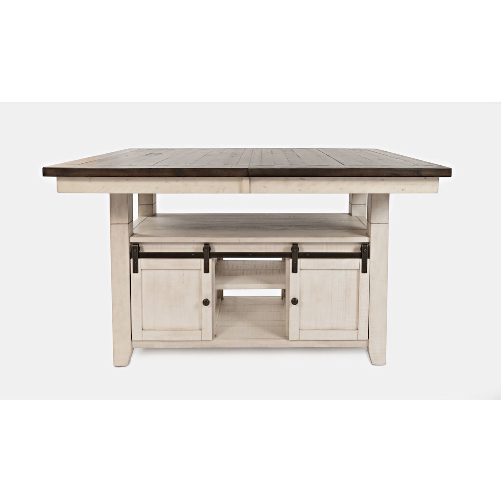 Rustic Reclaimed Solid Wood Farmhouse Adjustable Height 72" Dining Table