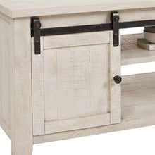 Pine Farmhouse Kitchen Table and Chairs with Storage 7 Piece Set, Vintage White