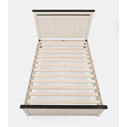 Madison County Rustic Reclaimed Pine Farmhouse King Panel Bed