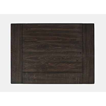 Madison County Rustic Reclaimed Solid Wood Farmhouse USB Charging Nightstand
