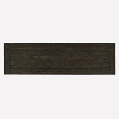 Madison Rustic 64" Barn Door Farmhouse TV Stand Console, Electric Fireplace