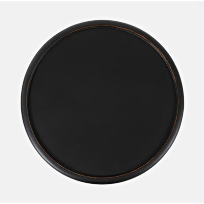 Drum Table Antique Black