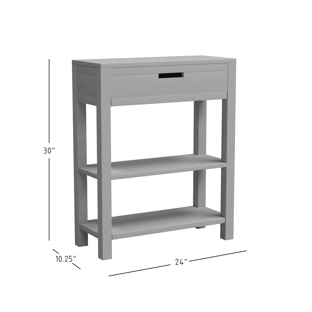 Reynolds Rustic Global Solid Wood 24" Accent Table