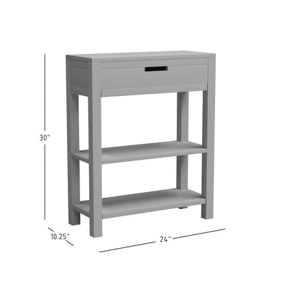 Reynolds Rustic Global Solid Wood 24" Accent Table