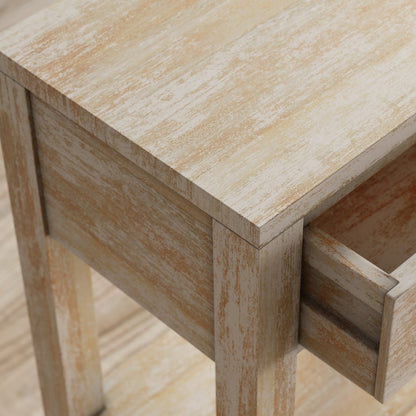 Reynolds Rustic Global Solid Wood 24" Accent Table
