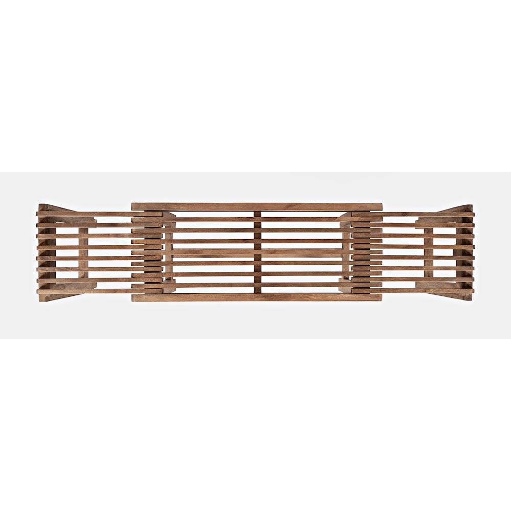 Bradford Modern Extendable Solid Mango Hardwood Bench