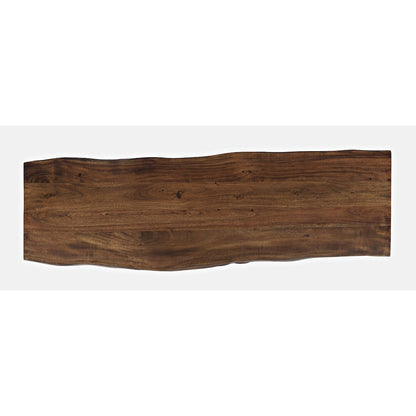 Cooper Modern Live Edge 52" Solid Wood Storage Bench