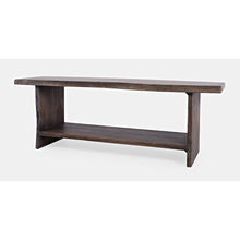 Cooper Modern Live Edge 52" Solid Wood Storage Bench