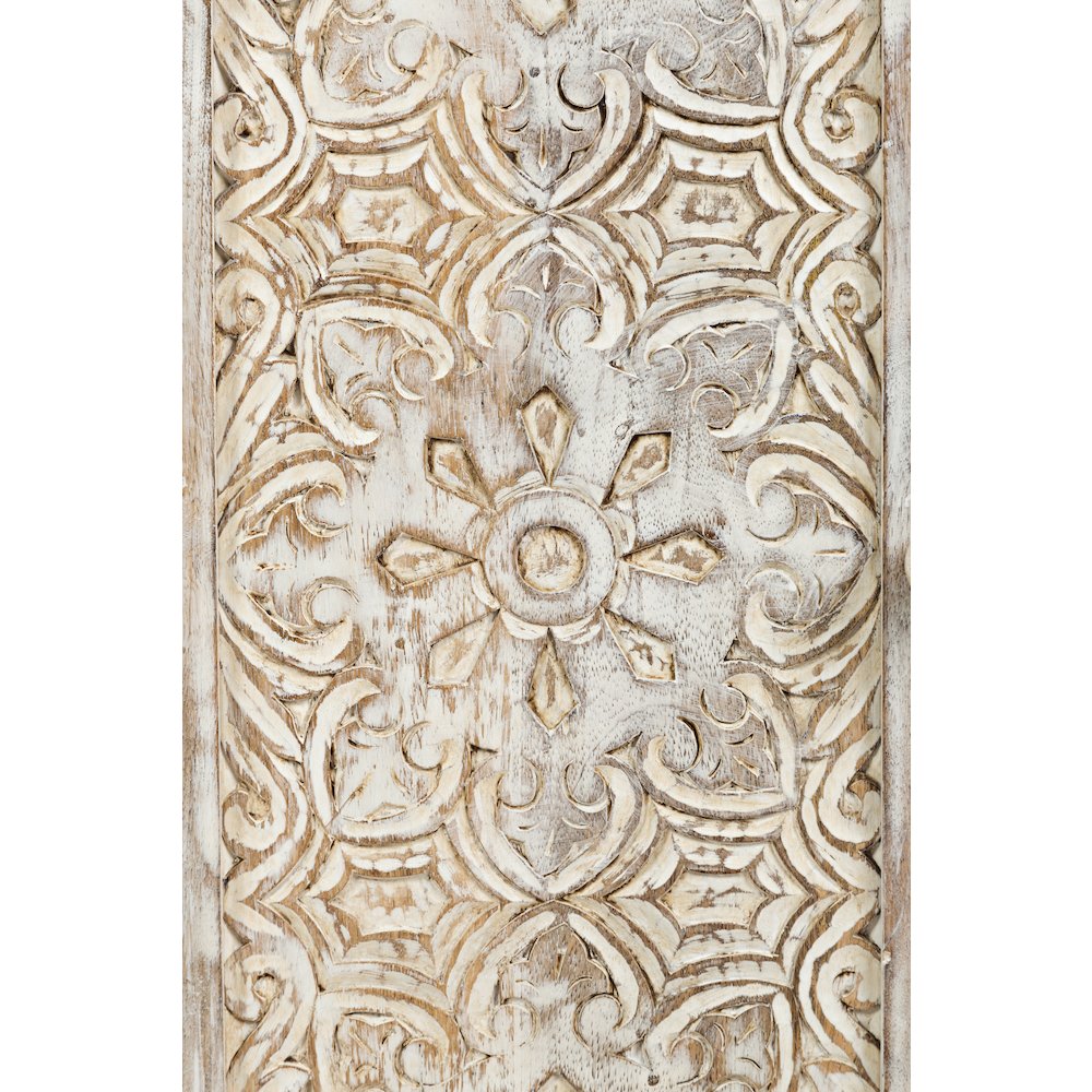 Global Archive Hand Carved 32" Accent Chest