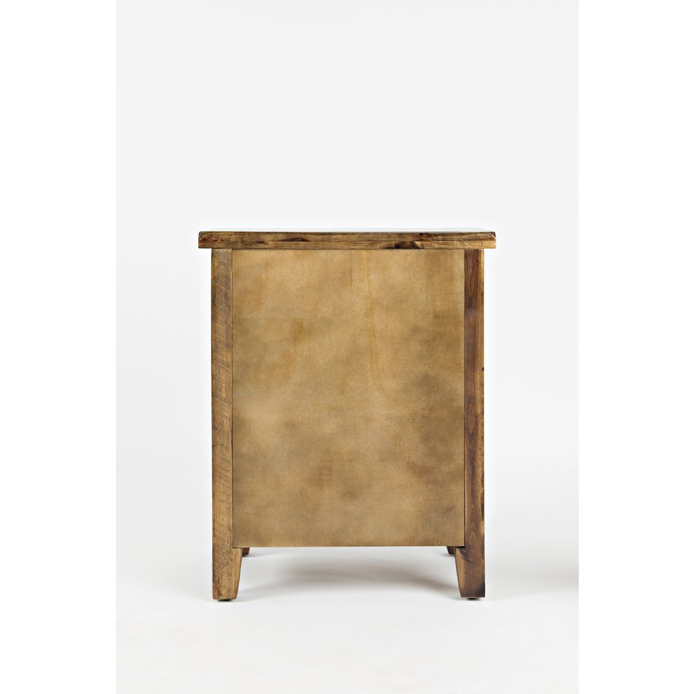 Artisan's Craft Rustic Farmhouse Distressed Solid Wood Accent Table