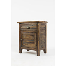 Artisan's Craft Rustic Farmhouse Distressed Solid Wood Accent Table