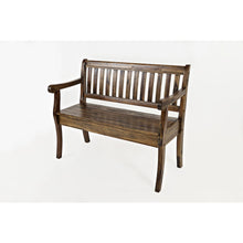Artisan's Craft 42" Rustic Farmhouse Distressed Solid Wood Storage Bench