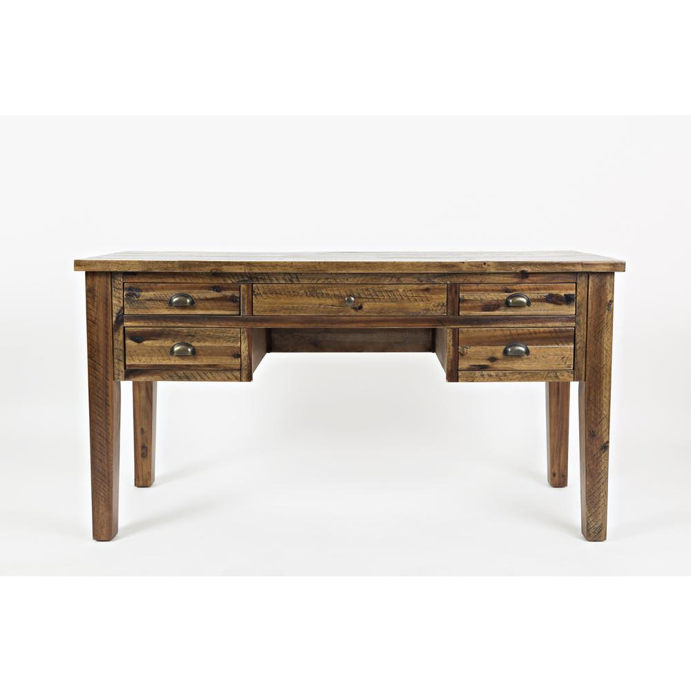 5-Drawer Desk - Dakota Oak