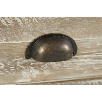 Artisan's Craft Rustic Farmhouse Distressed Solid Wood Accent Table