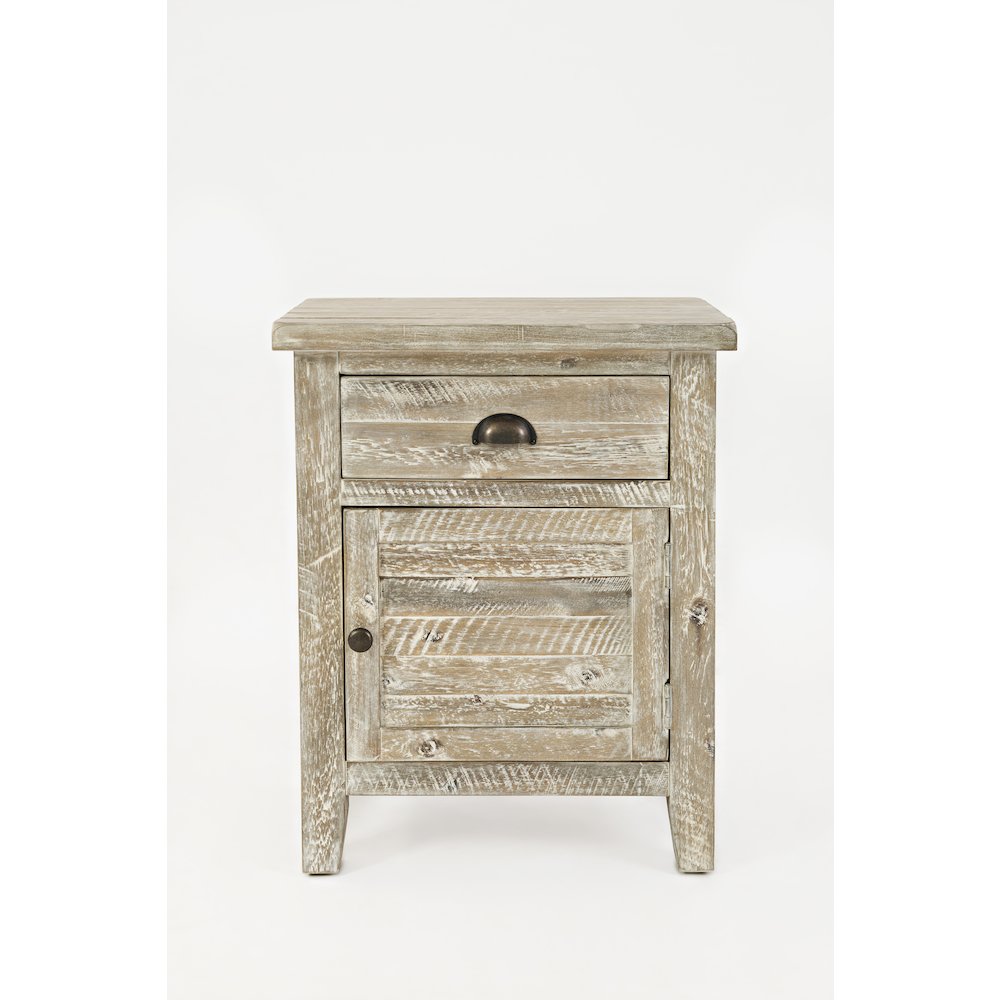 Artisan's Craft Rustic Farmhouse Distressed Solid Wood Accent Table
