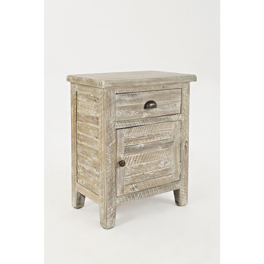 Artisan's Craft Rustic Farmhouse Distressed Solid Wood Accent Table