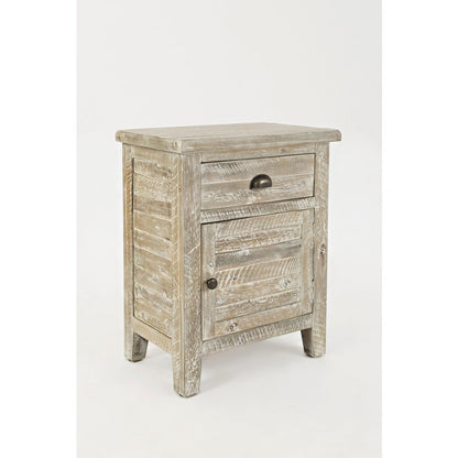 Artisan's Craft Rustic Farmhouse Distressed Solid Wood Accent Table