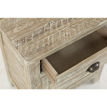 Artisan's Craft Rustic Farmhouse Distressed Solid Wood Accent Table