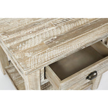 Artisan's Craft Rustic Farmhouse Distressed Solid Wood End Table
