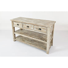 Artisan's Craft Rustic Farmhouse Distressed Solid Wood 50" Sofa Table