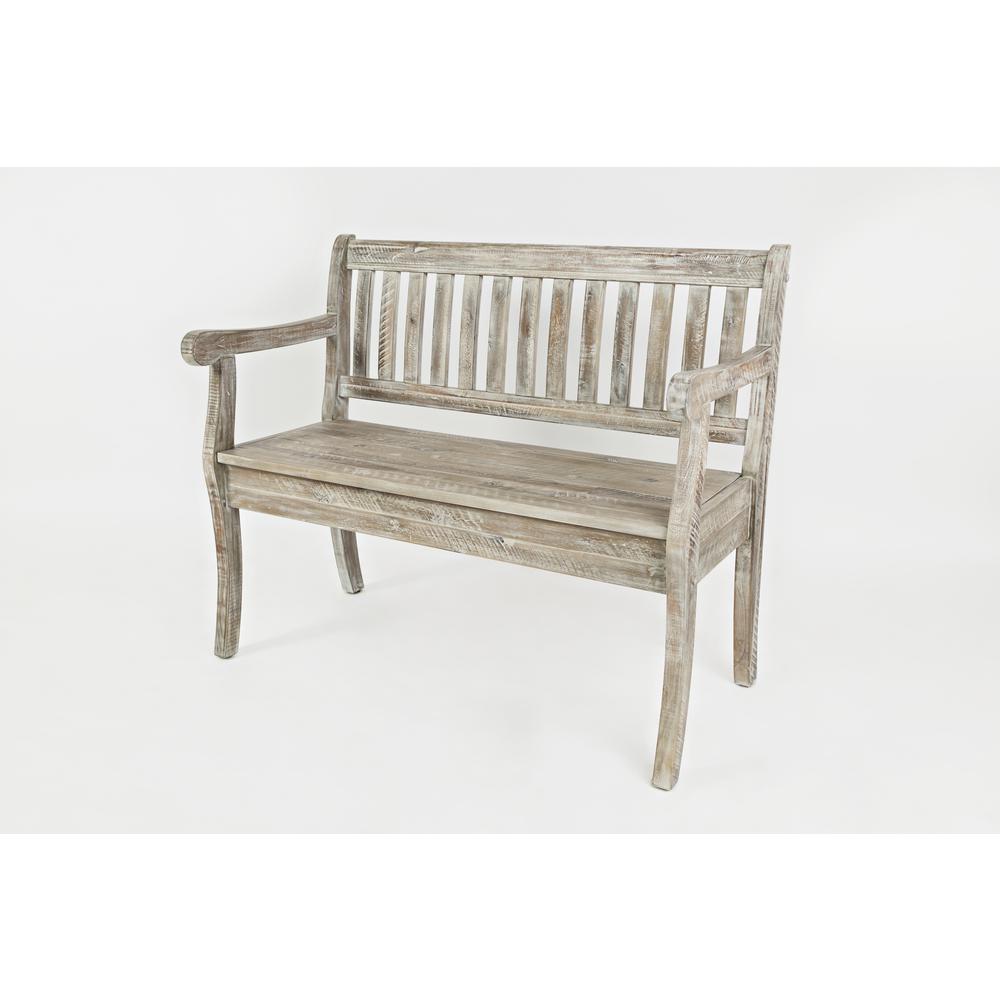 Storage Bench - Washed Grey
