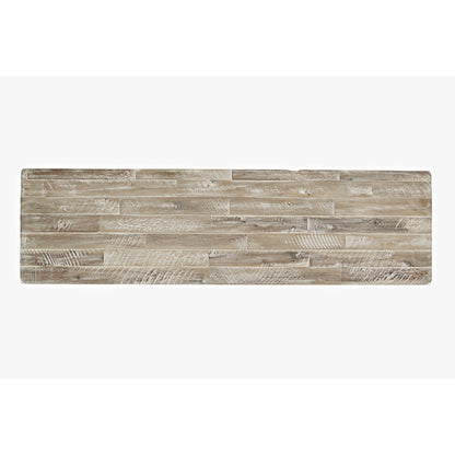 54" Rustic Farmhouse Solid Wood Distressed Media Console TV Stand
