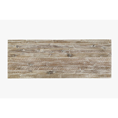 Artisan's Craft Rustic Farmhouse Distressed Solid Wood 5-Drawer Desk
