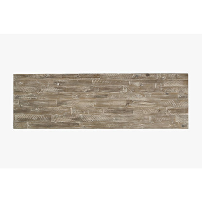 60" Rustic Farmhouse Solid Wood Distressed Media Console TV Stand